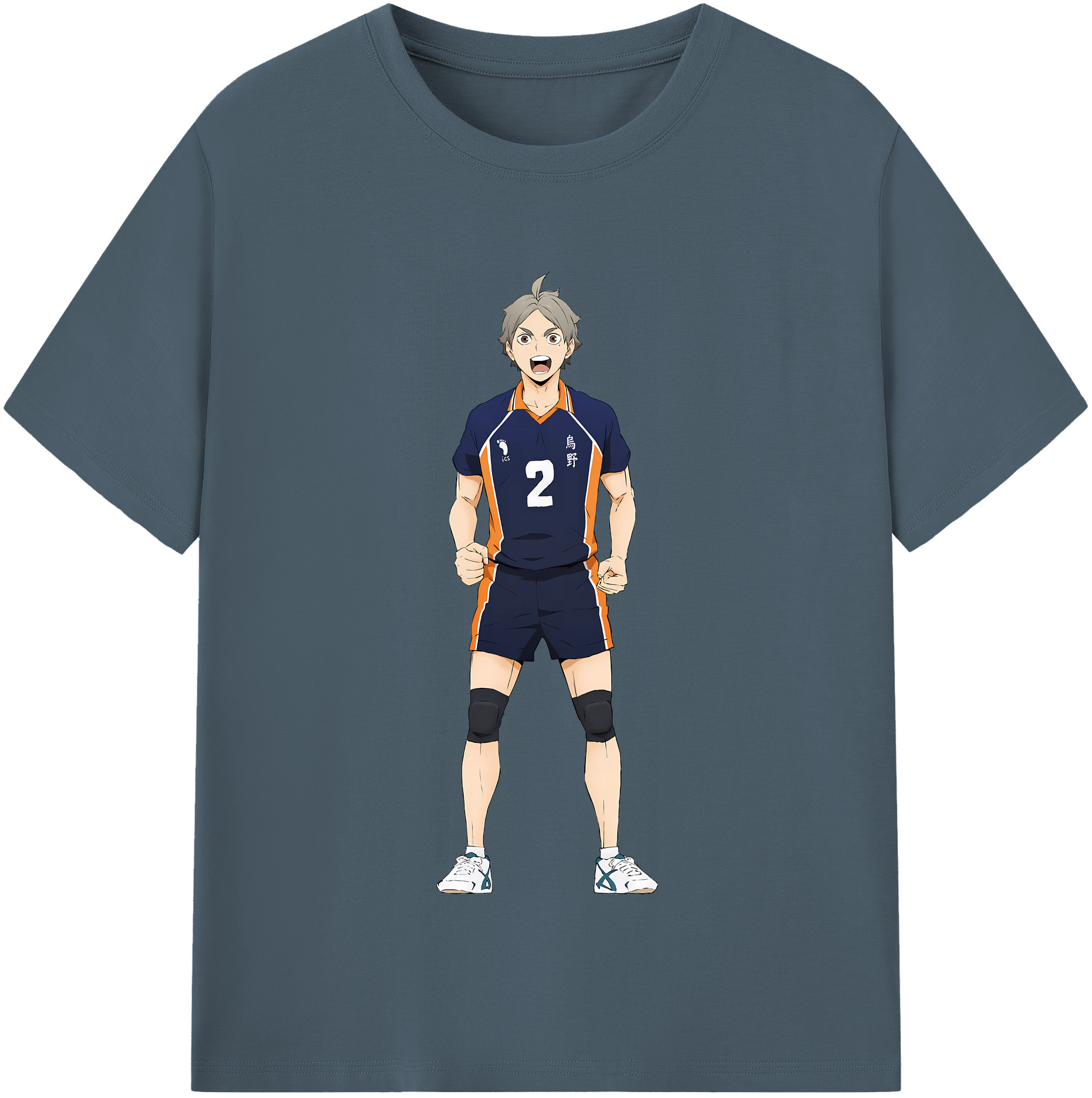 （画像用） ハイキュー!! Haikyu!! 綿100％半袖Tシャツ（フロントプリント）